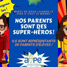 Rejoignez les parents d'élèves AIPE !