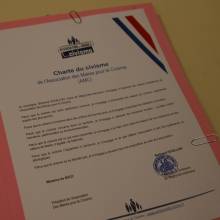 Signature de cette charte du passeport du civisme