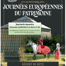 Affiche spectacle Désert de Retz - Chambourcy