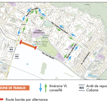 Déviation • Travaux du 1er au 25 juin 2026