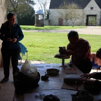 Initiation à la poterie dans le cadre des journées européennes des métiers d'art
