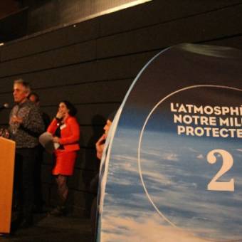 Vernissage de l'exposition "Aquaplanet & atmosphère"