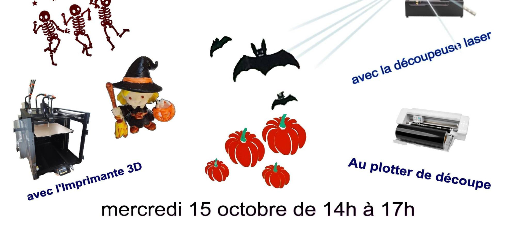 Atelier Halloween 2025 du Maglab