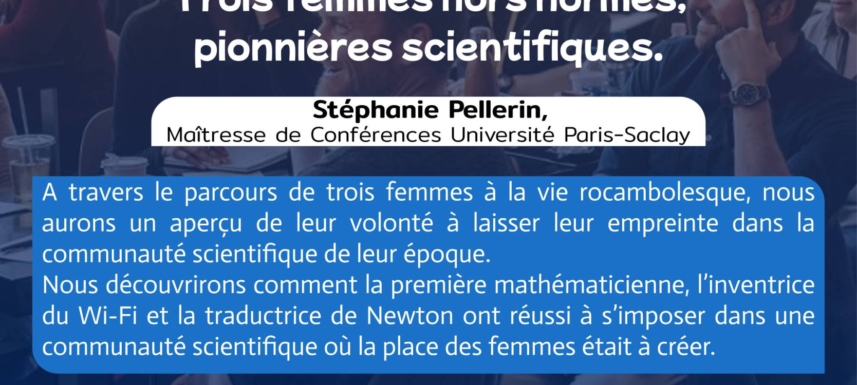Conférence scientifique