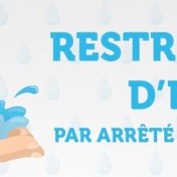 Restriction d'eau