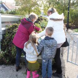 distribution de fleurs