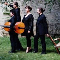 Photo des musiciens du quatuor Cambini