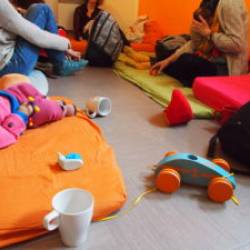 temps d'échange parents d'enfant en bas ages