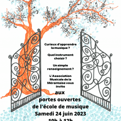 Portes ouvertes de l'école de musique (Association Musicale de la Mérantaise)