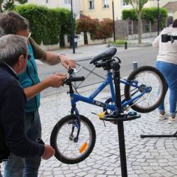 Atelier la vie'cyclette verte au centre social