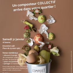 Un composteur collectif  arrive dans votre quartier ! 
