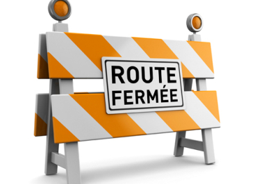 Route fermée