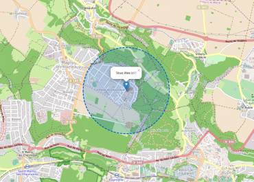 1 Km autour de chez sois - Géolocalisation