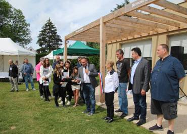 Bertrand Houillon, discours Inauguration Espace pétanque
