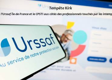 l’Urssaf Île-de-France et le CPSTI aux côtés des professionnels touchés par les intempéries