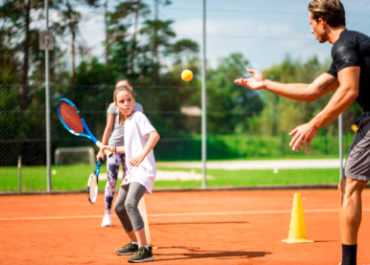 Cours de tennis