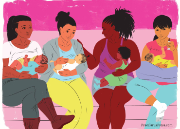 Discussion entre mamans qui allaitent leur bébé